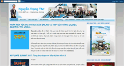 Desktop Screenshot of nguyentrongtho.com